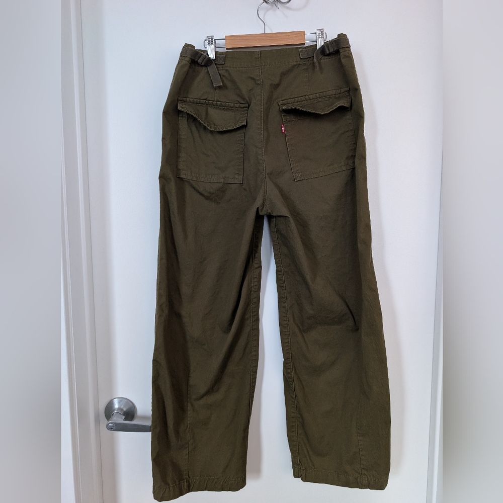 Levi's Baggy Surplus Pants 90s Relaxed Cargo 90s retro Size W29 X L29 - Picture 2 of 8